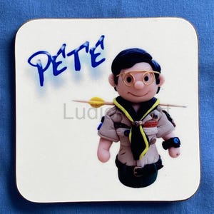 USA  Ghost  inspired Coasters, interpretation of the tv series ghosts from Ludicris art original models