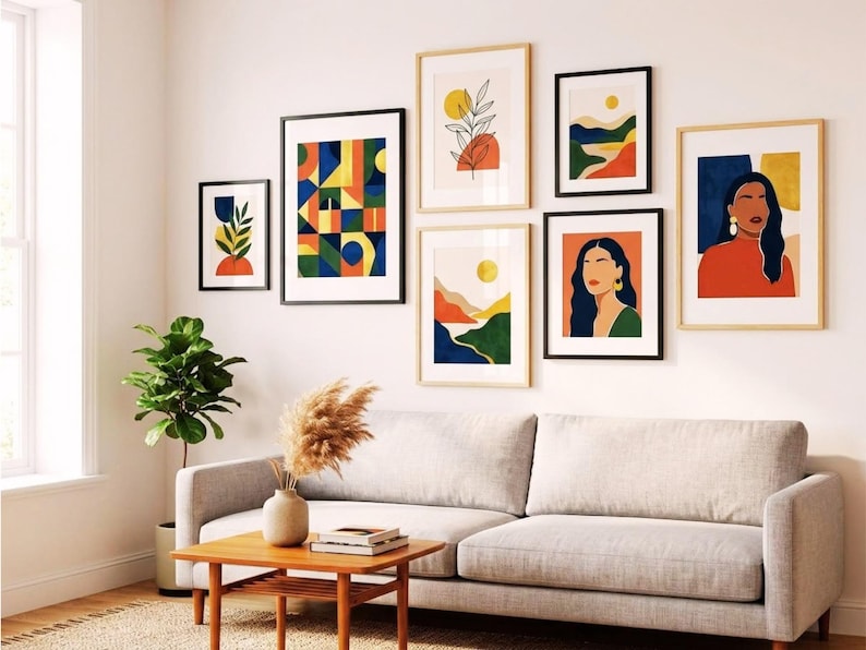 Printable Wall Art Digital Download Modern Minimalist Art - Etsy