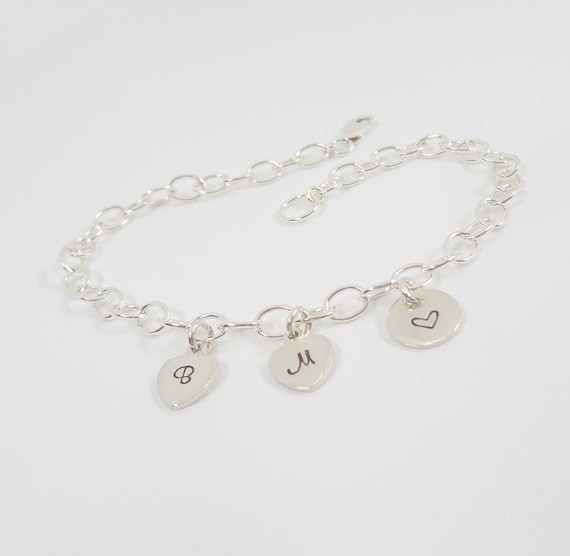 Initial A Charm Charms for Bracelets and Necklaces