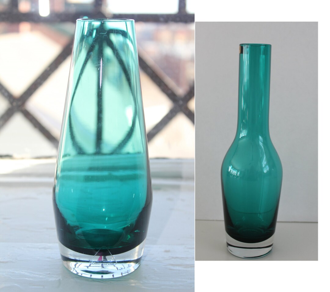 Vintage Flower Vase by Your Choice Vase by Either Riihimäen Etsy