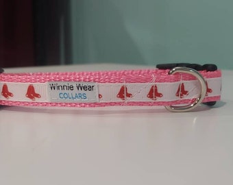 red sox cat collar