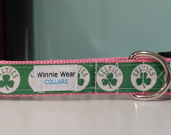 Boston Celtics Dog Collar