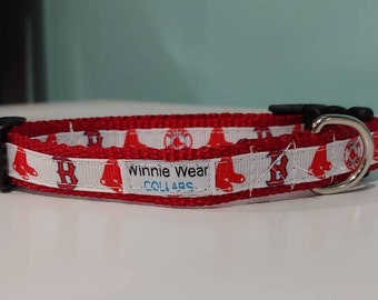 red sox cat collar