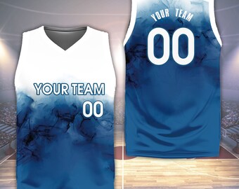 Benutzerdefinierte amerikanische Basketball-Team Jersey Personalisierte Basketball B-Ball Shirt Basketball Game Day Passendes Outfit für Basketball-Fan Spieler