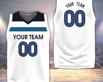 Benutzerdefiniertes American Basketball Team-Trikot, personalisiertes Basketball-B-Ball-Shirt, Basketball-Spieltag, passendes Outfit für Basketball-Fanspieler