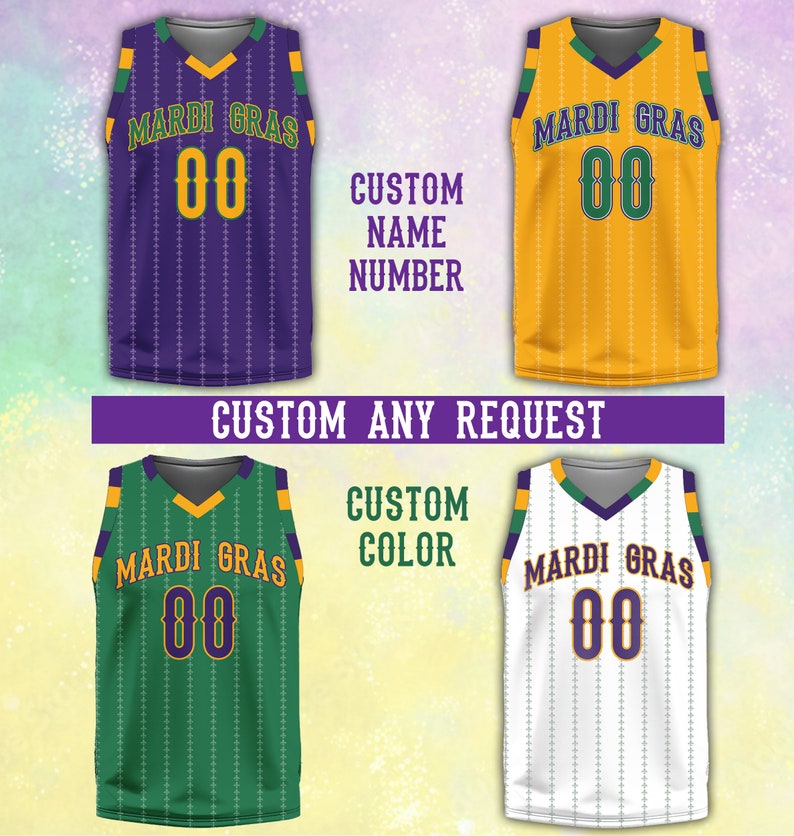 mardi gras basketball shoes