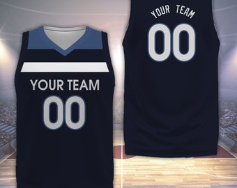 Benutzerdefiniertes American Basketball Team-Trikot, personalisiertes Basketball-B-Ball-Shirt, Basketball-Spieltag, passendes Outfit für Basketball-Fanspieler