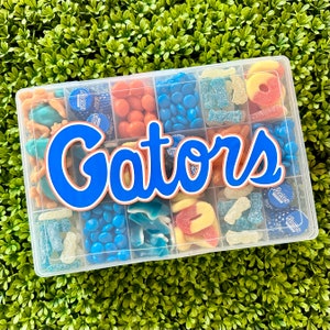XL Candy Gram - College Commit Gift, Birthday gift, Finals Treat, Care Package. The perfect Gator treat!