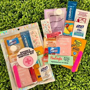 Bachelorette, Bridesmaid, Girls Trip, Birthday Essentials Kit! 10+ items and Liquid IV