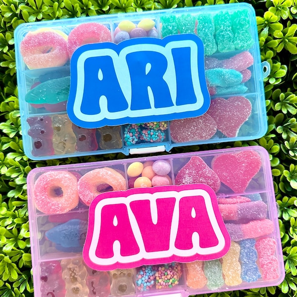 Mini Candy Gram: ¡Regalo de cumpleaños, recuerdo de fiesta, regalo de graduación, agradecimiento, regalo para maestros! ¡Contenedor de herramientas personalizado!