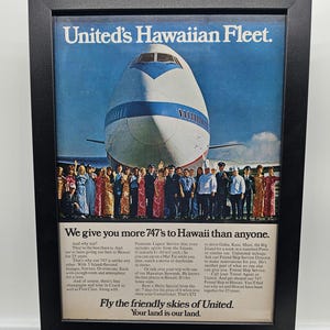 Vintage Hawaiian Airlines - Etsy