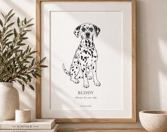 Personalised Line Art from Photo | Custom Memory Print | Bespoke Portrait Illustration | Personalised Gift | Digital Download