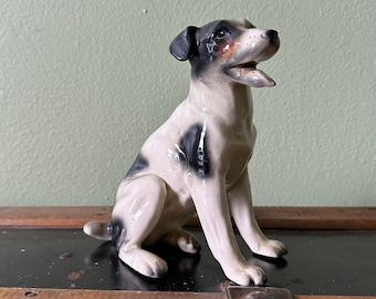 Large Erphila Porcelain Dog ~ Germany Dog Figurine