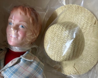 Vintage Huckleberry Finn Effanbee Doll ~ Huck Finn ~ Tom Sawyer ~ Doll Collectible