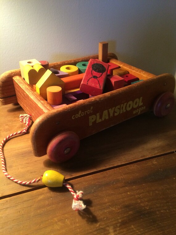 playskool wagon