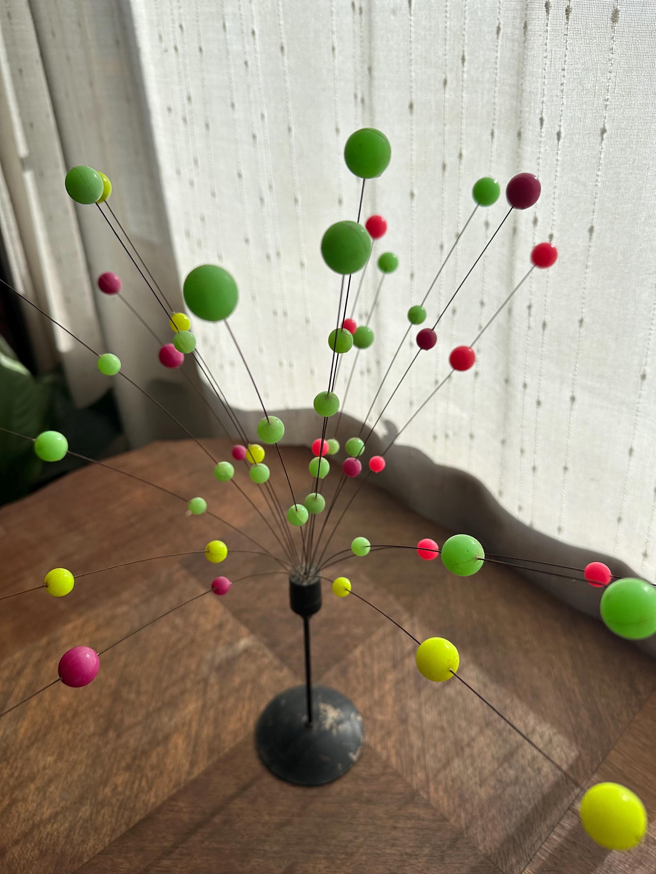 fancy ball キネティックボールツリー　キネティックアート　昭和レトロ fancy ball キネティックボールツリー キネティックアート 昭和