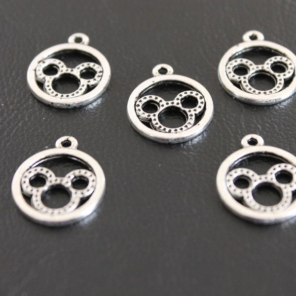Mouse Charm, Tibetan Silver