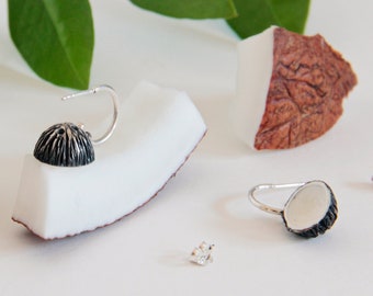 Pendientes de coco Etsy