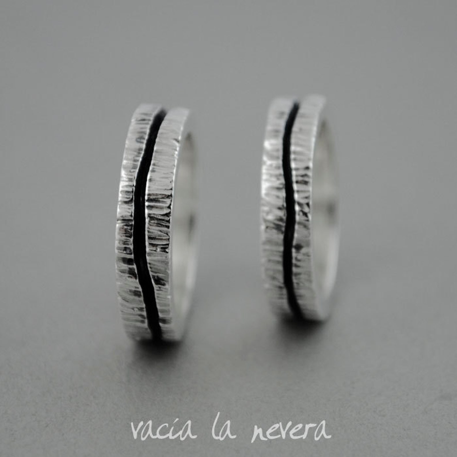 Texture Wedding Band Organic Engagement Ring Nature Etsy UK