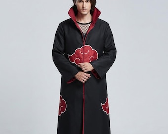 Itachi Uchiha Akatsuki Umhang Anime Cosplay Kostüm