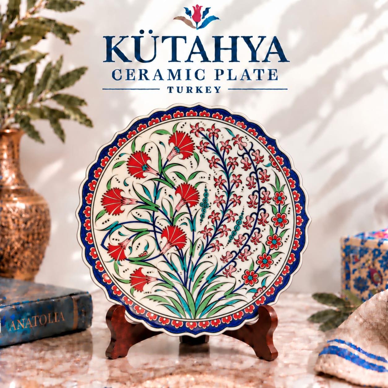 Kutahya Turkish Plate - Etsy