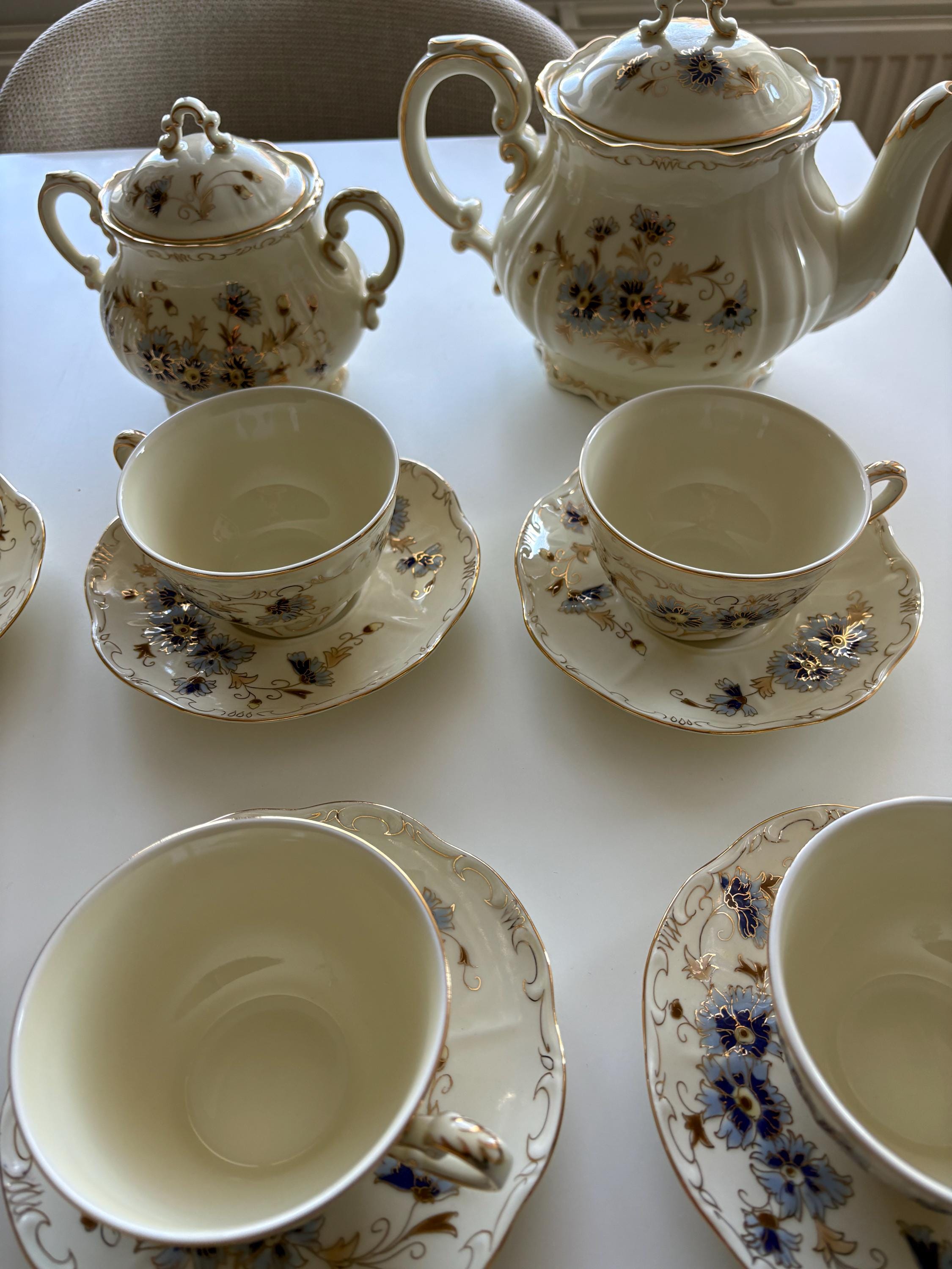 Zsolnay Porcelain Tea Sets - Etsy