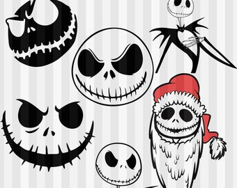 Download Jack Skellington Svg Etsy SVG Cut Files