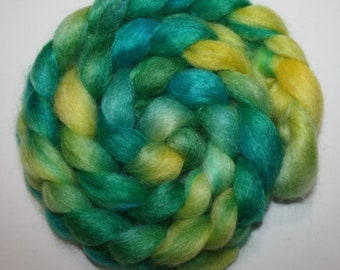 Mohair Roving 100% Fine Grade  "Carmen " 4.3 oz