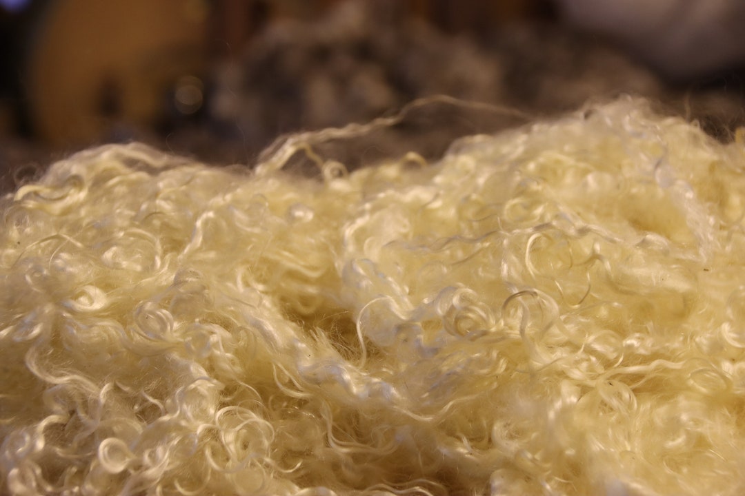 Natural Kid Mohair White/cream WASHED Fine Soft Etsy