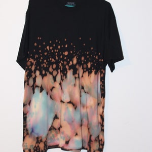 Tie Dye Reverse T Shirt Gildan 2XL Mens OOAK Wearable Art