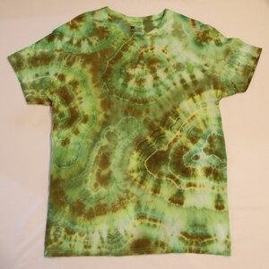 GEODE Tie Dye  T Shirt Unisex Size L OOAK Drip Dye