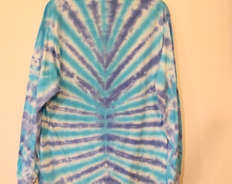 Geode OOAK リバースタイダイ ロングスリーブ Tシャツ ヘインズ サイズ L