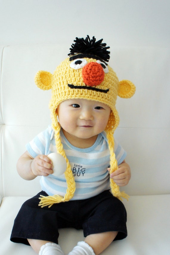 bert baby hat