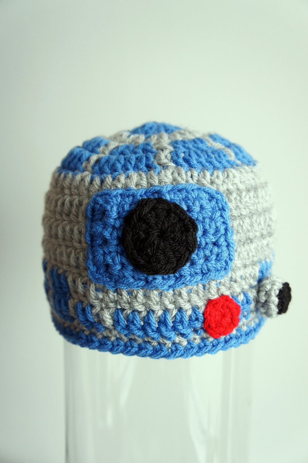 R2D2 hat Star Wars hat Crochet R2D2 Hat Crochet Baby Hat Etsy
