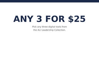 Paquete de planificadores de liderazgo, 3 planificadores digitales por 25 USD, oferta de paquete de diario ejecutivo, herramientas de liderazgo imprimibles