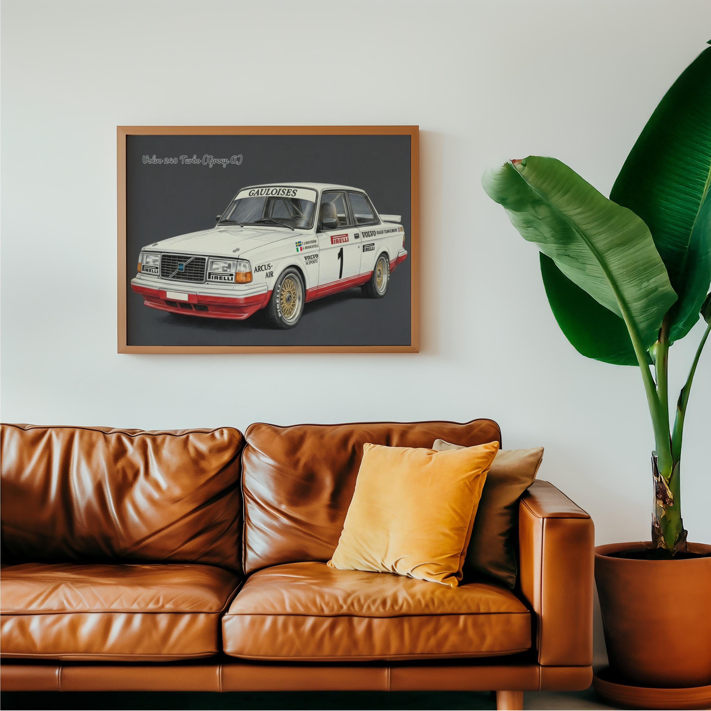 Volvo 240 poster - Etsy 日本