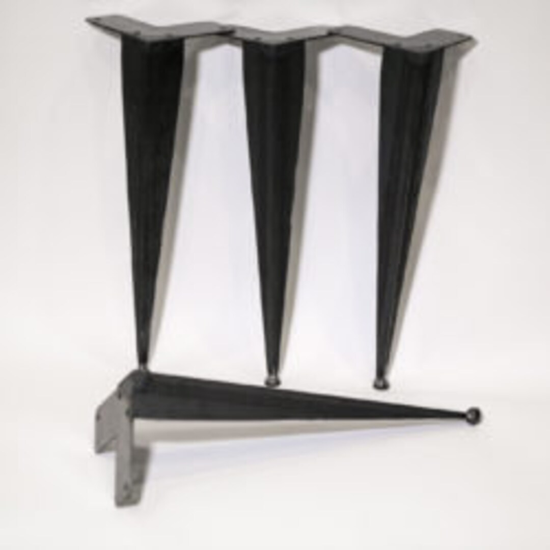 3 Tapered Angle Iron Leg Etsy