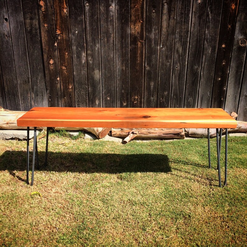 1/2 Raw Steel Rebar Hairpin Legs Etsy