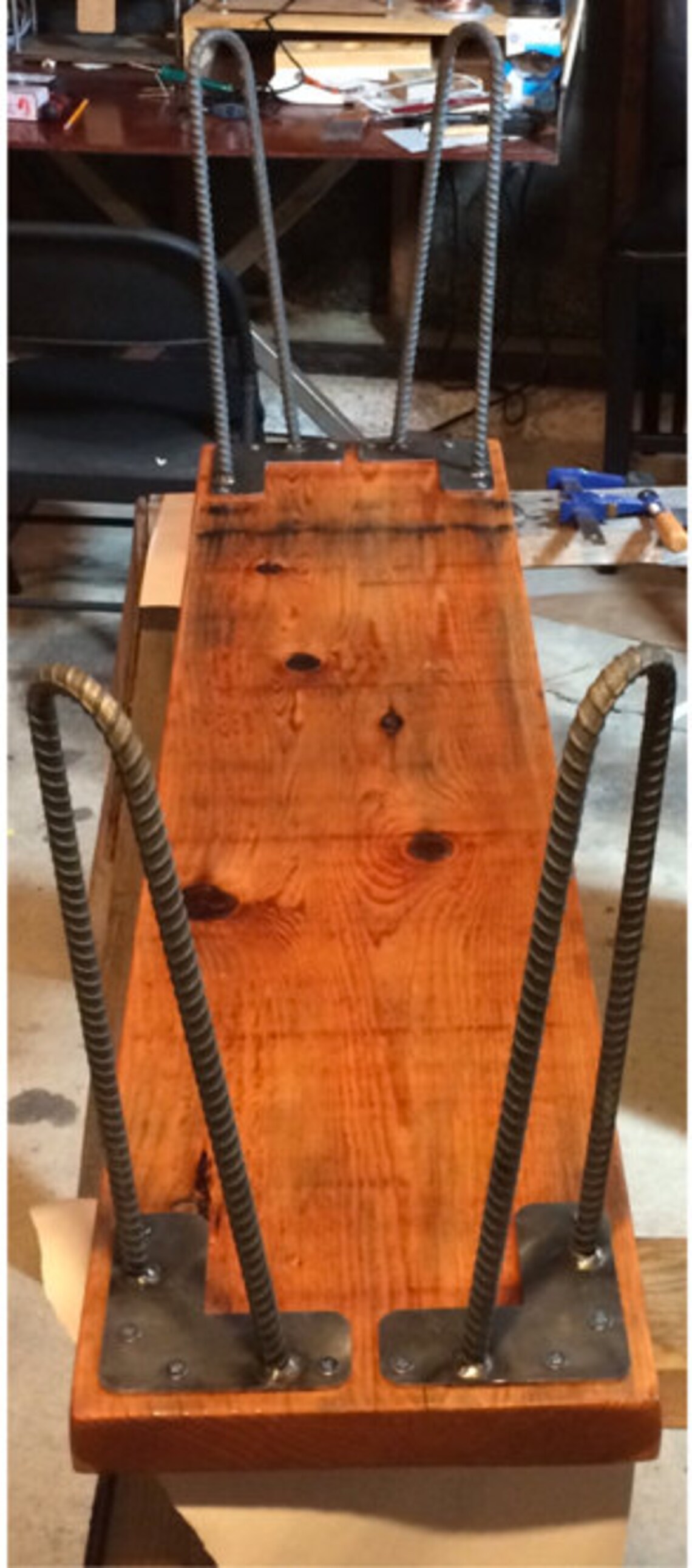 1/2 Raw Steel Rebar Hairpin Legs Etsy