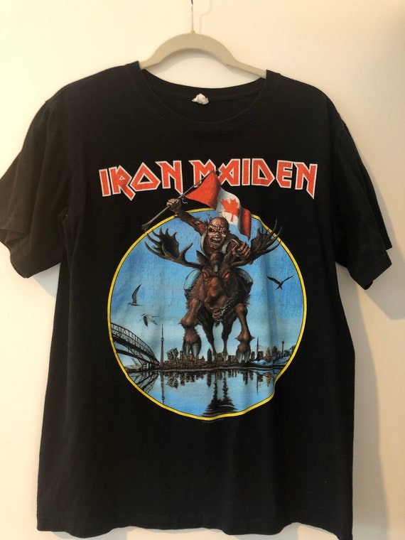 Collectible Iron Maiden Canada Shirt Maiden Engla… - image 1