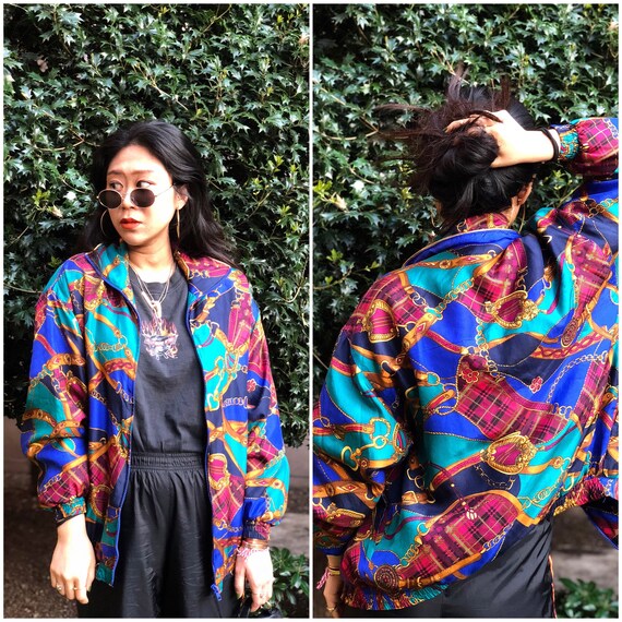 80s scarf style