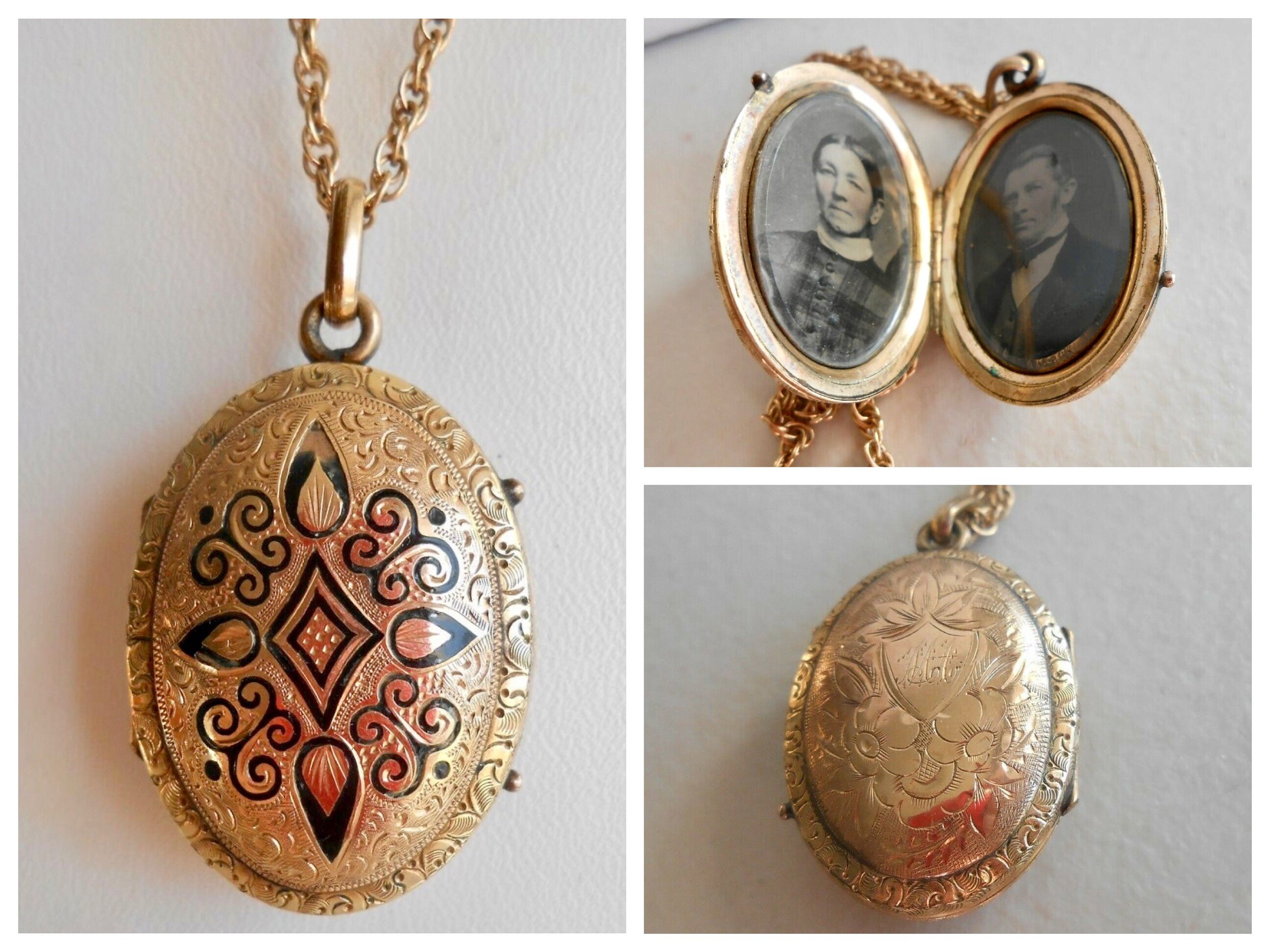 Antique necklaces 1800s discount