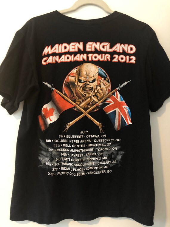 Collectible Iron Maiden Canada Shirt Maiden Engla… - image 3