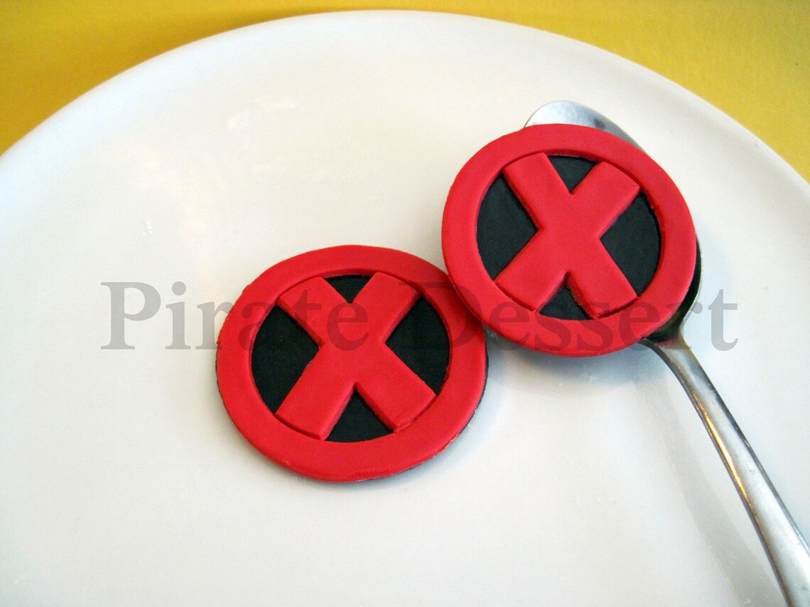 WOLVERINE Edible Cupcake Toppers Xmen Cupcakes Original Etsy