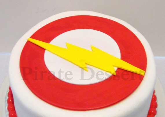 Essbare Kuchen Topper The Flash Klassische Gerechtigkeit Etsy