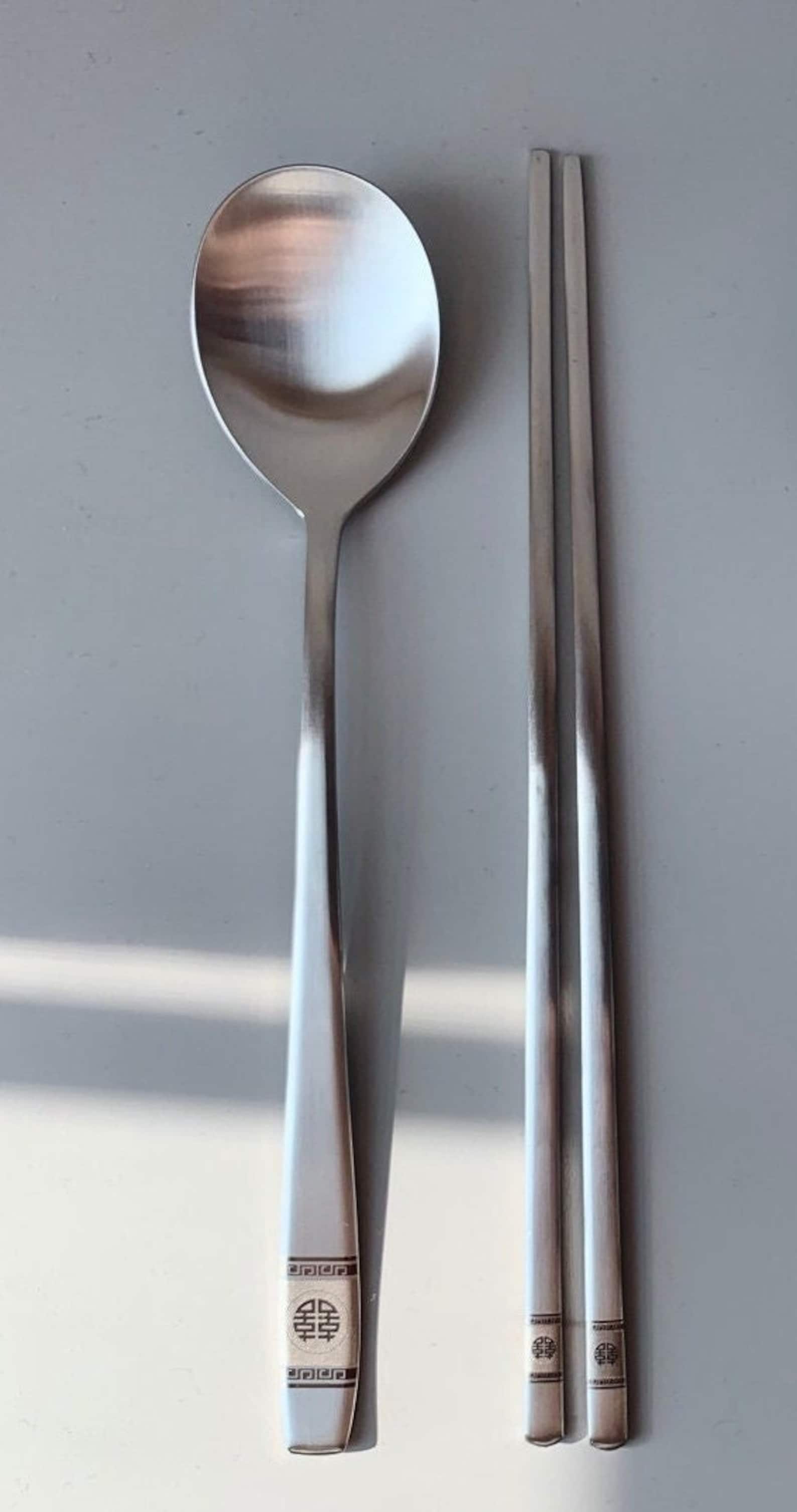 Cozymomdeco / Friend Gift / Korean Chopsticks Spoon Set100 Etsy