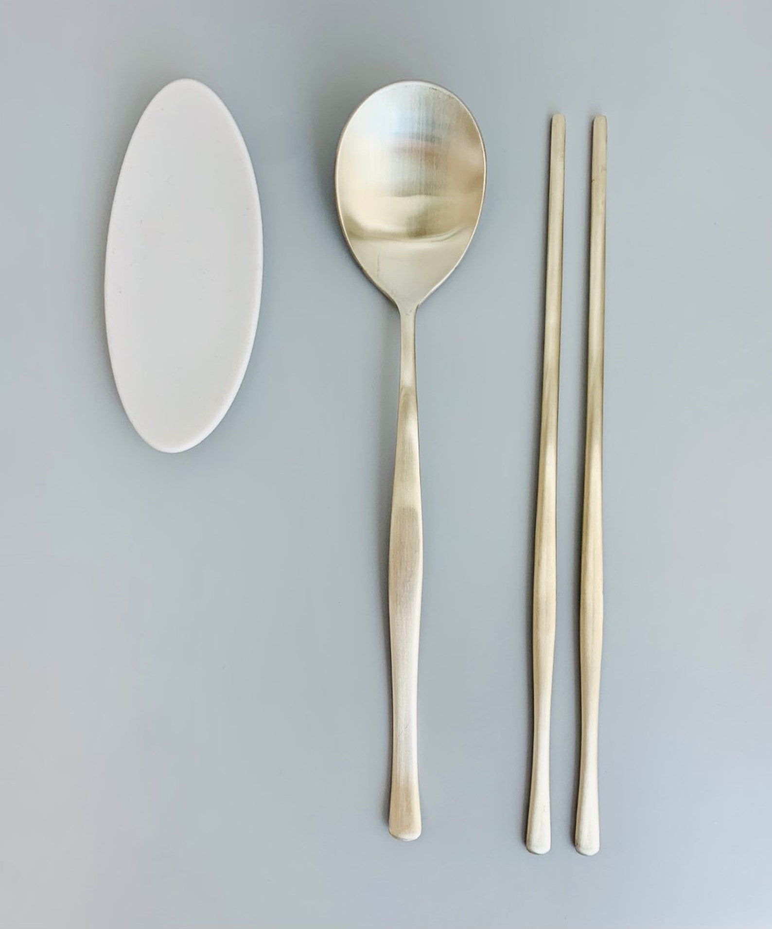 Cozymomdeco / Korean Utensil Flatware Cutlery Modern Stainless Etsy