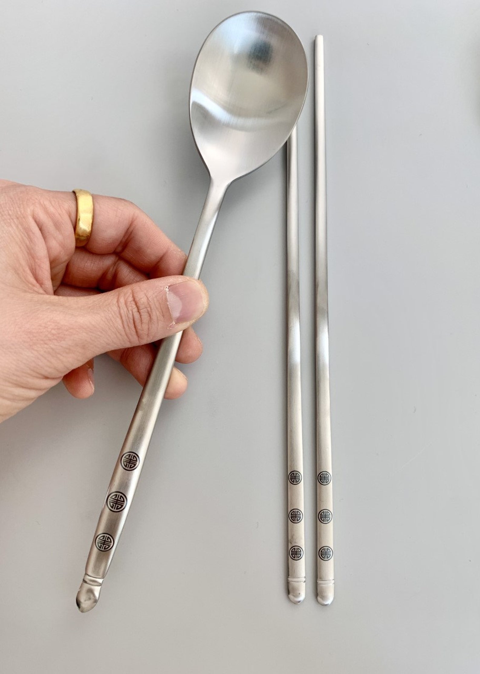 Cozymomdeco / Korean Traditional Utensil Flatware Chopsticks Etsy