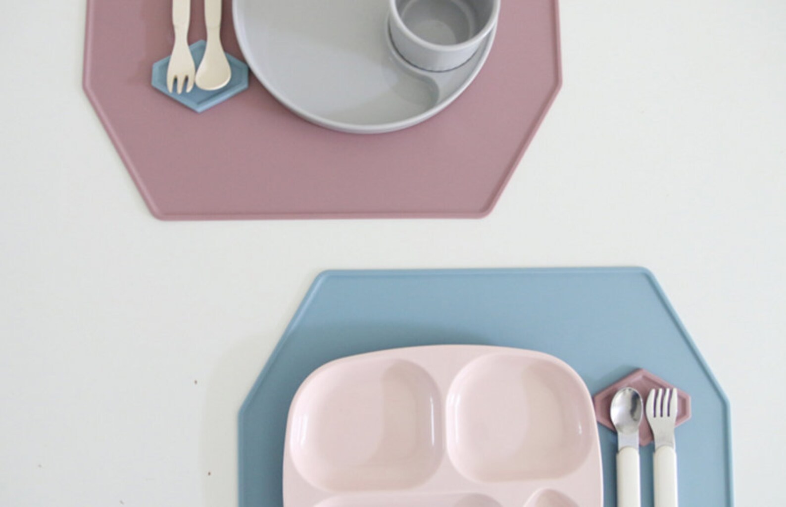 Cozymomdeco /large Placemats / Silicon Polygon Table Mats Etsy