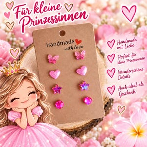 Ohrringe Stecker - kleine Prinzessin